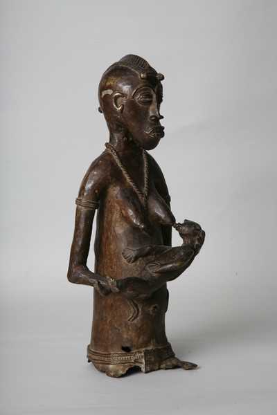 Br.    Sénoufo (statue), d`afrique : Côte d